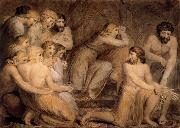 William Blake Joseflast Simeon tie up Germany oil painting artist